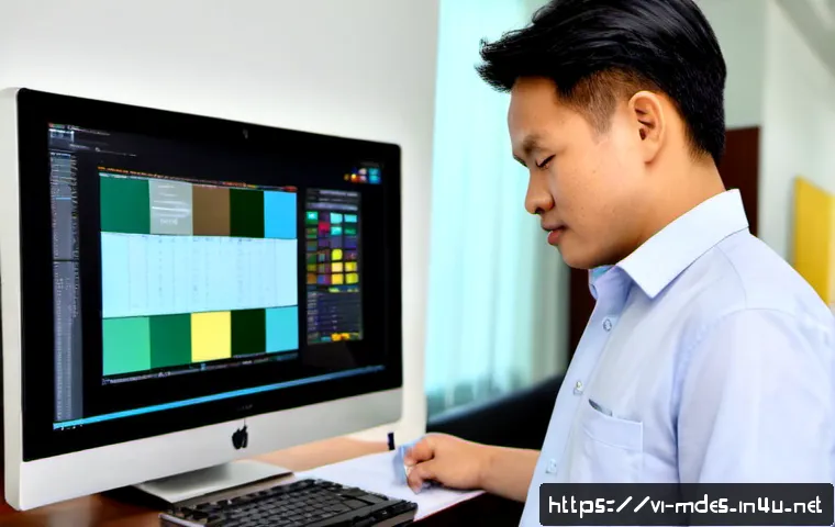 Home 17 기계설계 이직 성공 전략 - Photorealistic Vietnamese mechanical design engineer in a neat modern Ho Chi Minh City office, confi...